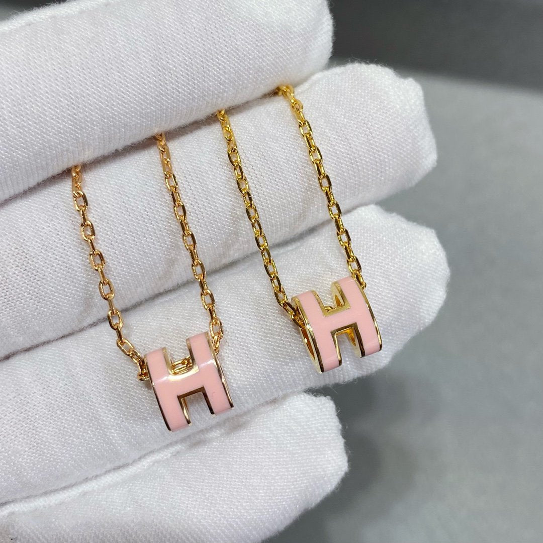 [⭐Seralia]MINI POP H NECKLACE