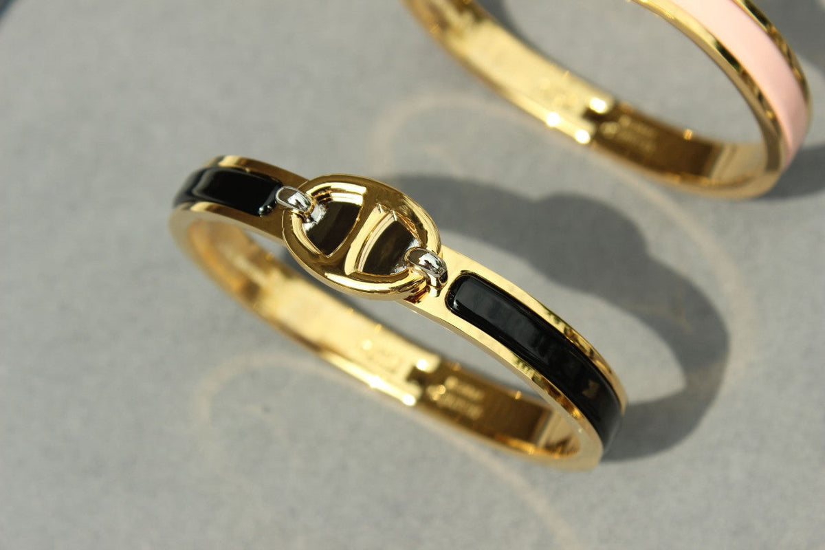 [⭐Seralia]CLIC CHAINE GOLD BRACELET