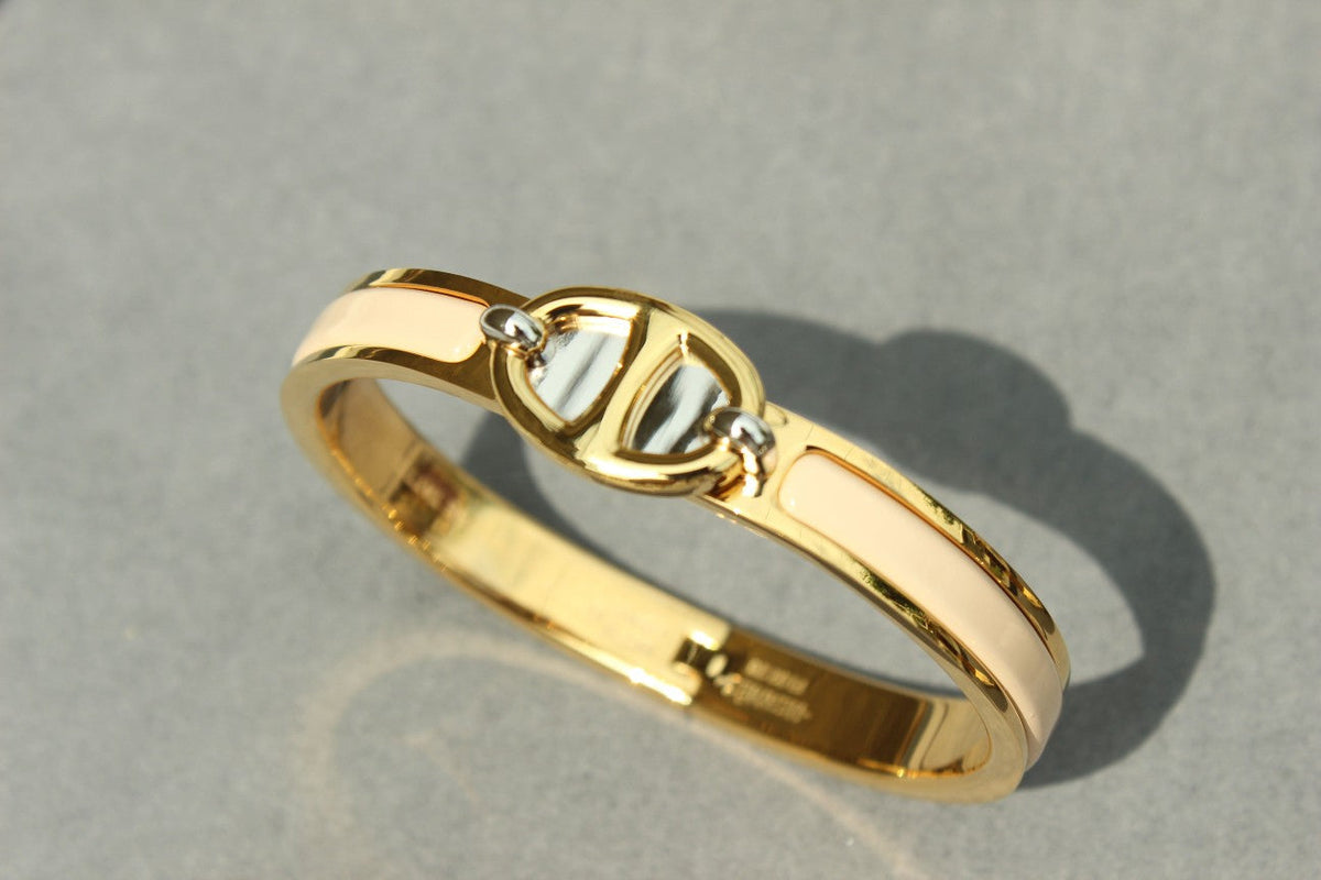 [⭐Seralia]CLIC CHAINE GOLD BRACELET
