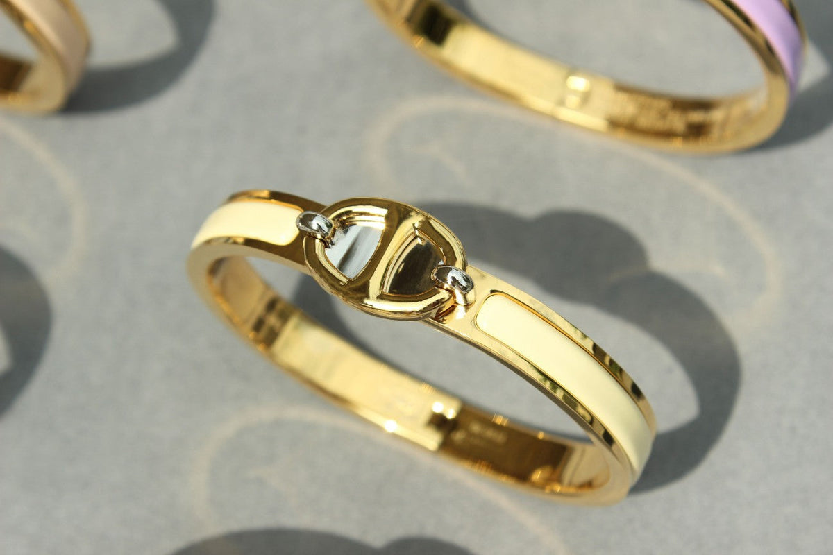 [⭐Seralia]CLIC CHAINE GOLD BRACELET