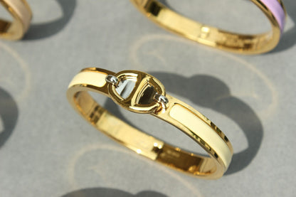 [⭐Seralia]CLIC CHAINE GOLD BRACELET