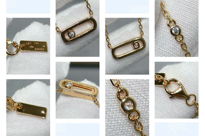 [⭐Seralia]MOVE UNO DIAMOND NECKLACE