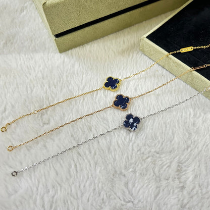 [⭐Seralia]CLOVER 1 MOTIF PIETERSITE BRACELET