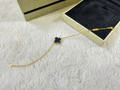 [⭐Seralia]CLOVER 1 MOTIF PIETERSITE BRACELET