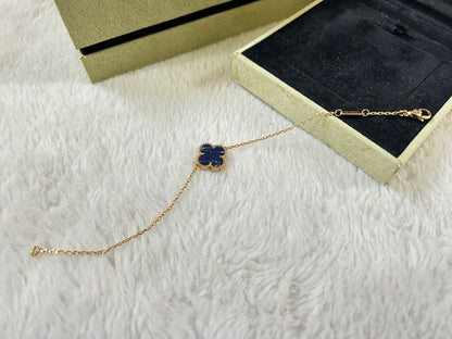 [⭐Seralia]CLOVER 1 MOTIF PIETERSITE BRACELET