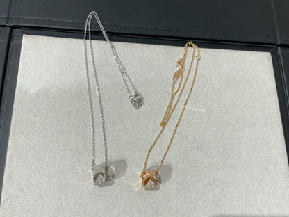 [⭐Seralia]LIENS EVIDENCE DIAMOND PAVED NECKLACE