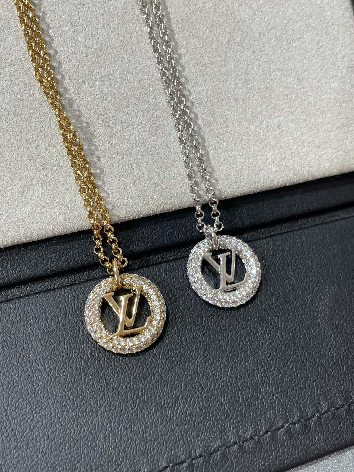 [⭐Seralia]BY NIGHT DIAMOND PAVED NECKLACE