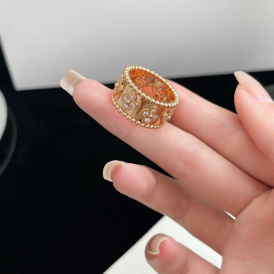 [⭐Seralia]PERLEE DIAMOND LARGE RING