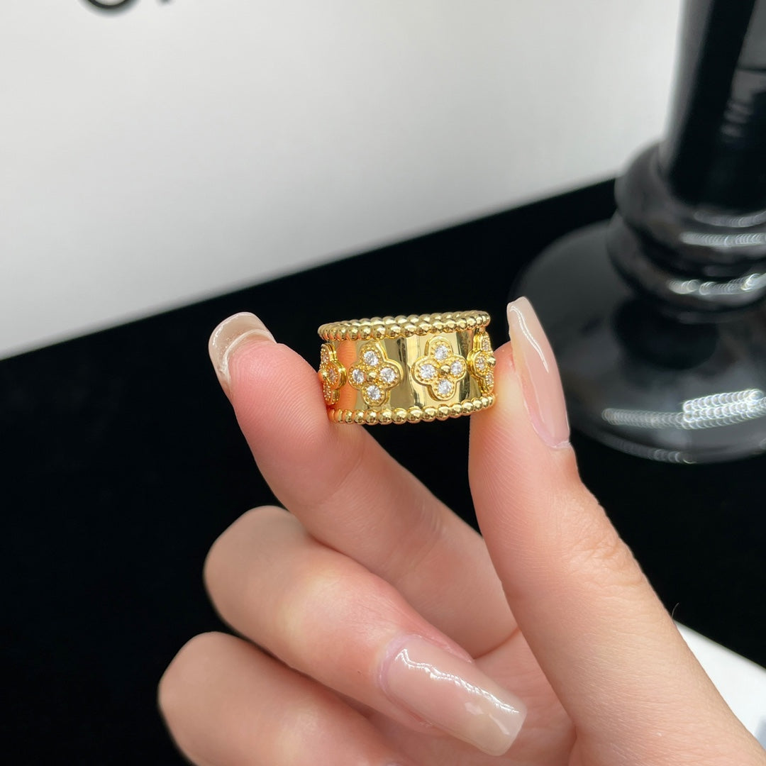 [⭐Seralia]PERLEE DIAMOND LARGE RING