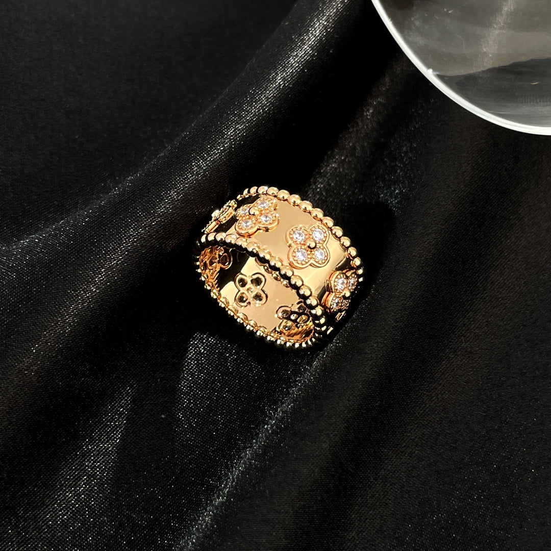 [⭐Seralia]PERLEE DIAMOND LARGE RING