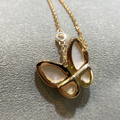 [⭐Seralia]BUTTERFLY MOP DIAMOND NECKLACE