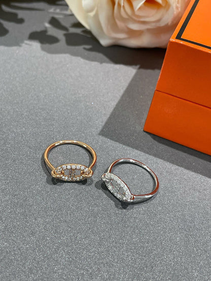 [⭐Seralia]RONDE SMALL DIAMOND RING