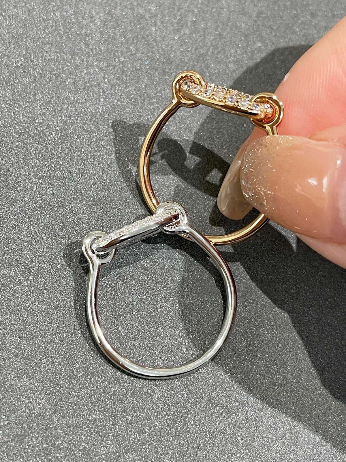 [⭐Seralia]RONDE SMALL DIAMOND RING