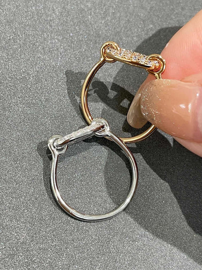 [⭐Seralia]RONDE SMALL DIAMOND RING