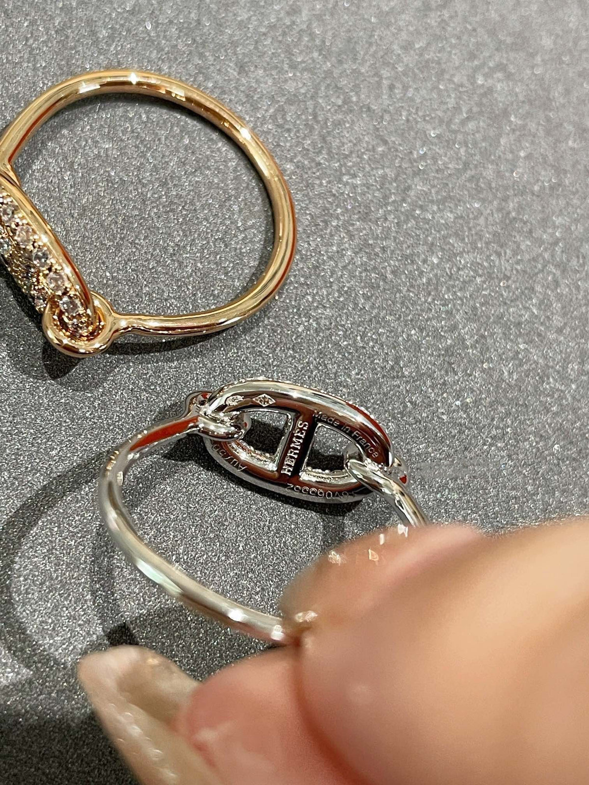 [⭐Seralia]RONDE SMALL DIAMOND RING