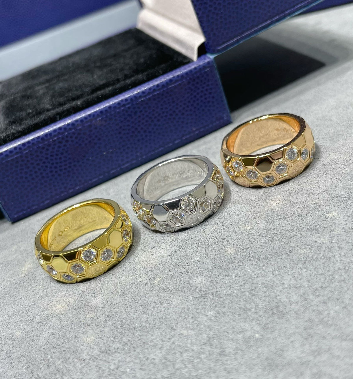 [⭐Seralia]BEE LOVE DIAMOND LARGE RING