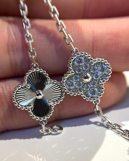 [⭐Seralia] CLOVER 5 MOTIF LASER BRACELET COLLECTION