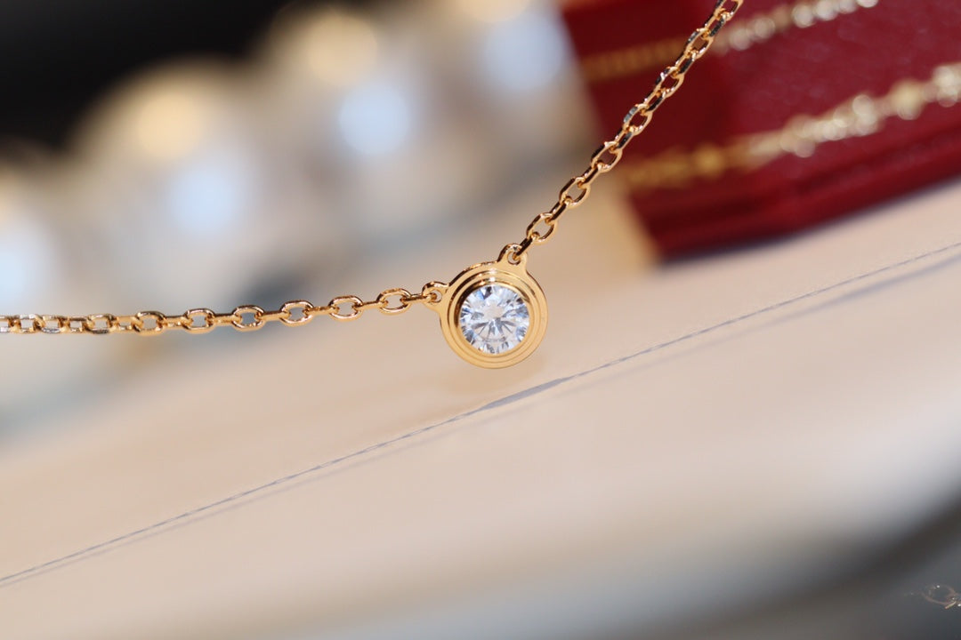[⭐Seralia]DAMOUR DIAMOND NECKLACE