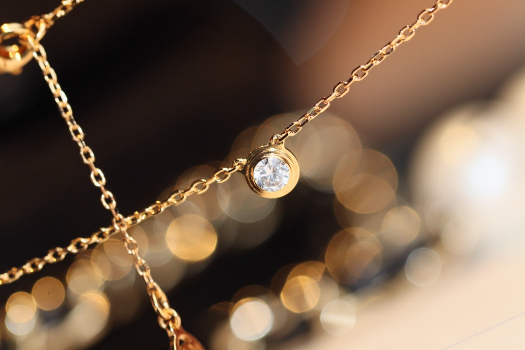 [⭐Seralia]DAMOUR DIAMOND NECKLACE