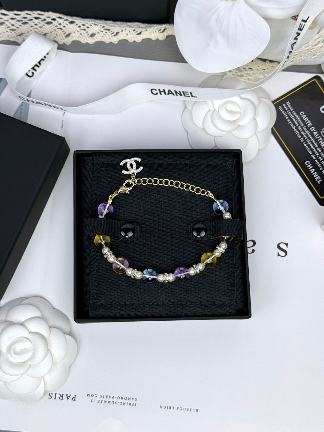 [⭐Seralia]Colorful Transparent Resin Bracelet