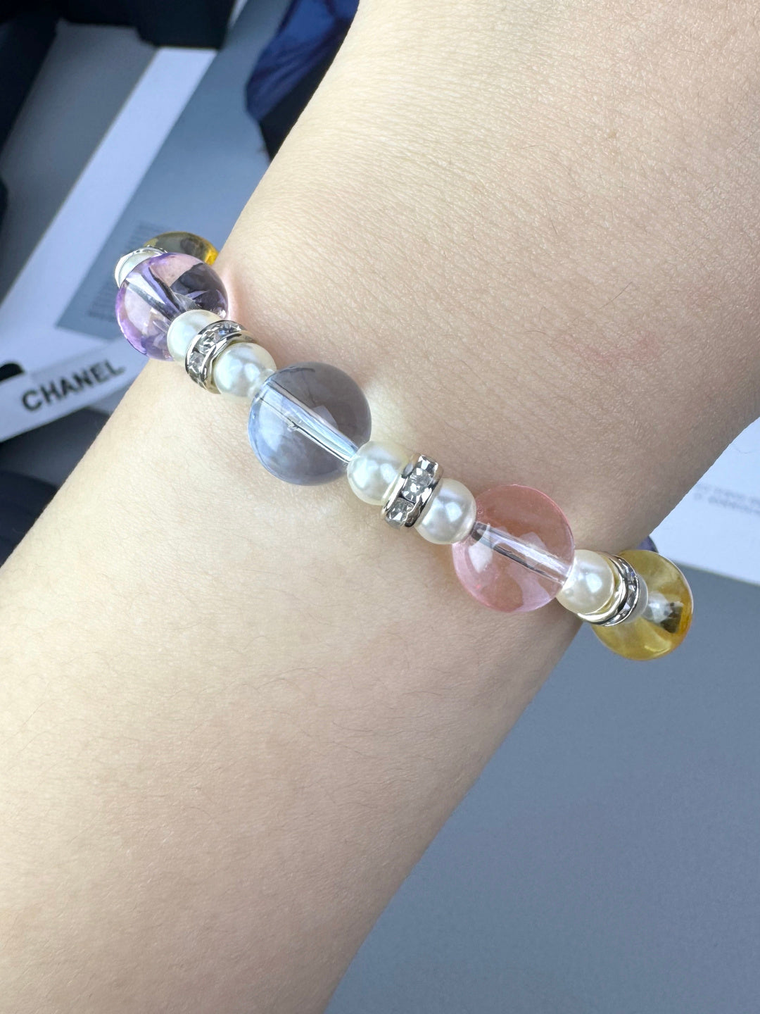 [⭐Seralia]Colorful Transparent Resin Bracelet