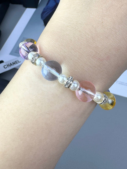 [⭐Seralia]Colorful Transparent Resin Bracelet