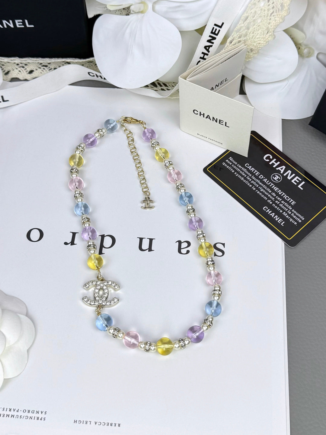 [⭐Seralia]26C New Spring Collection Colorful Transparent Resin Necklace