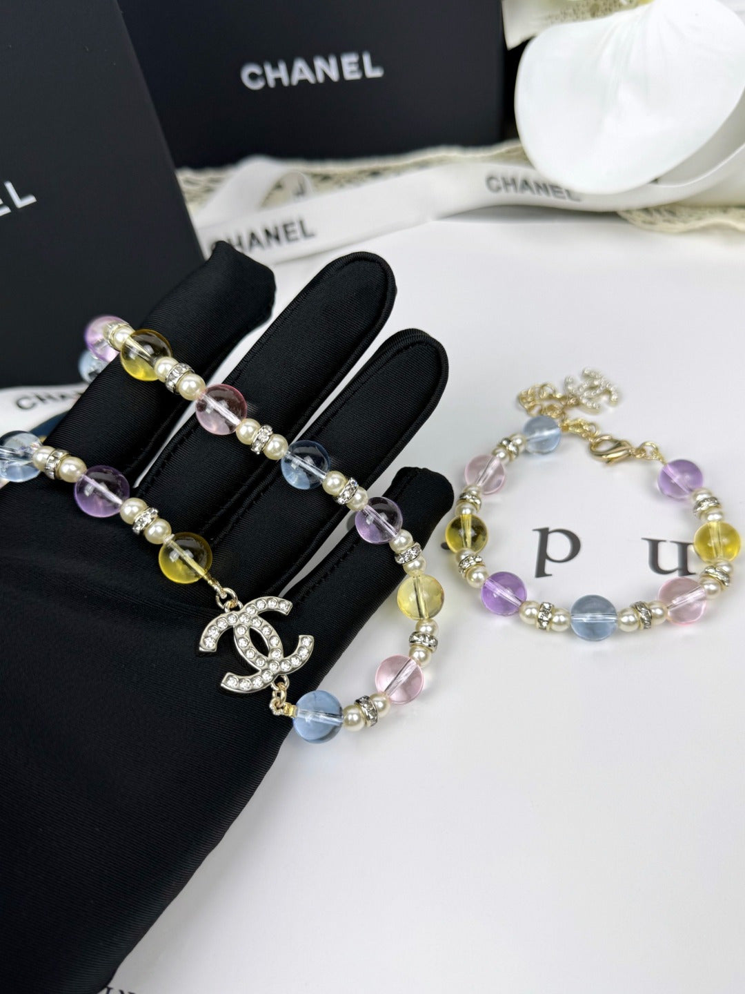 [⭐Seralia]26C New Spring Collection Colorful Transparent Resin Necklace