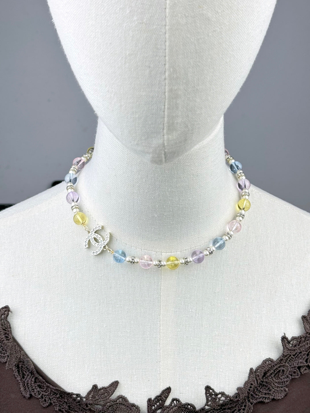 [⭐Seralia]26C New Spring Collection Colorful Transparent Resin Necklace