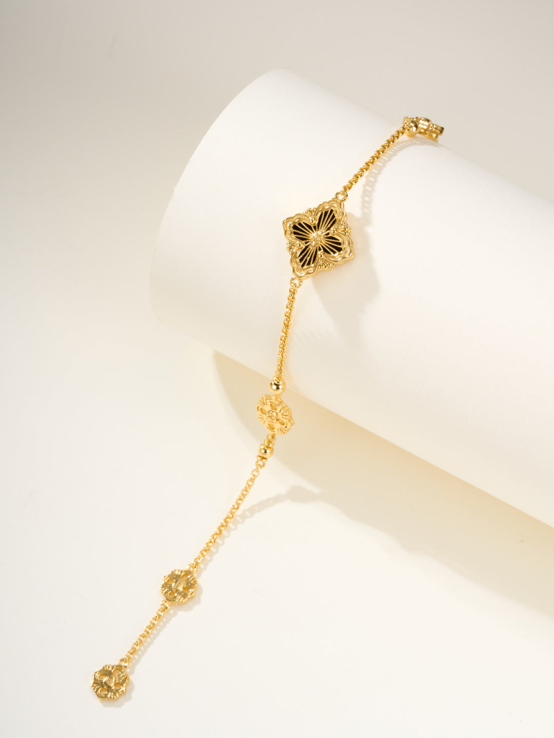 [⭐Seralia]B.C.L ENAMELED One-Flower Bracelet（Various Colors)