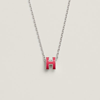 [⭐Seralia]H NECKLACE PINK