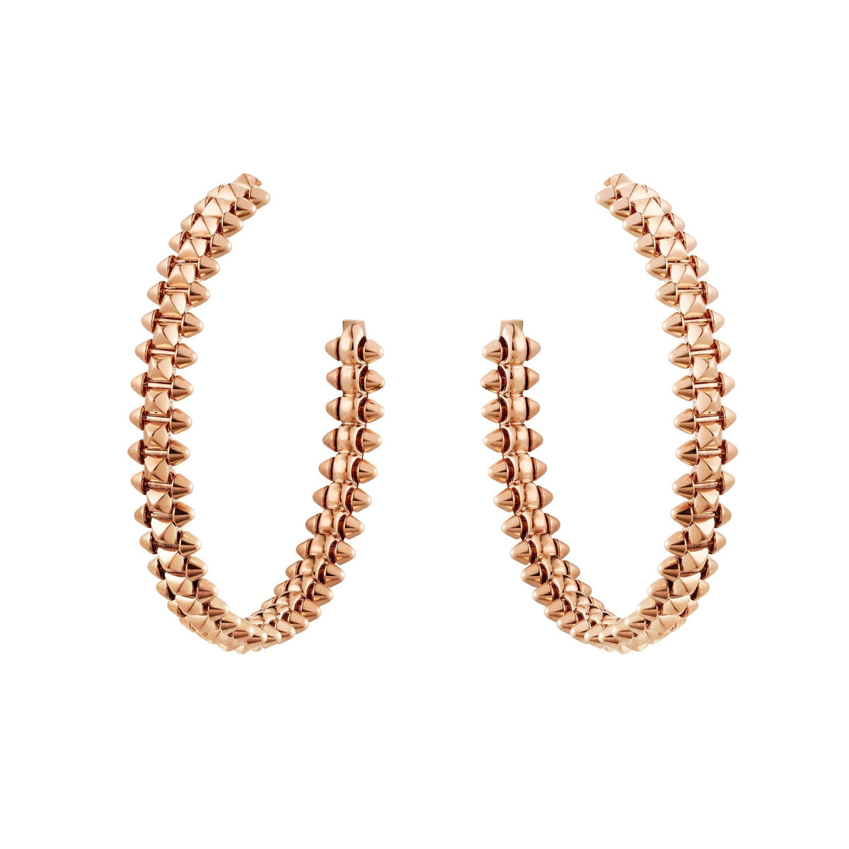 [⭐Seralia]CLASH LARGE HOOP EARRINGS