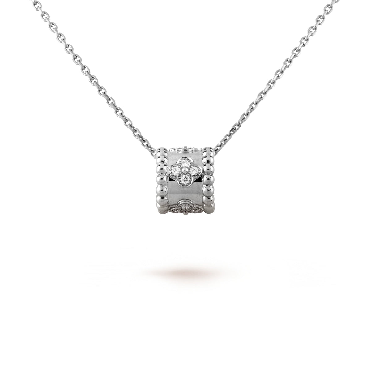 [⭐Seralia]PERLEE PEDANT SIVLER DIAMOND NECKLACE