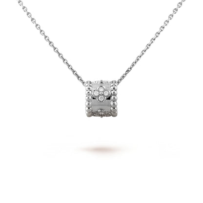 [⭐Seralia]PERLEE PEDANT SIVLER DIAMOND NECKLACE