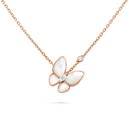 [⭐Seralia]BUTTERFLY MOP DIAMOND NECKLACE