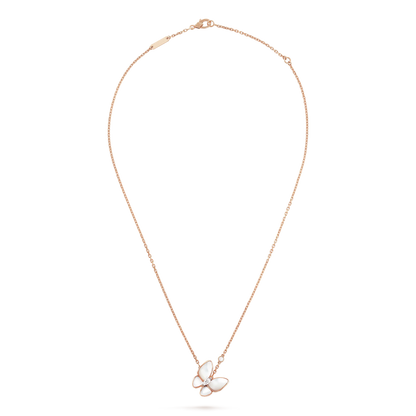 [⭐Seralia]BUTTERFLY MOP DIAMOND NECKLACE