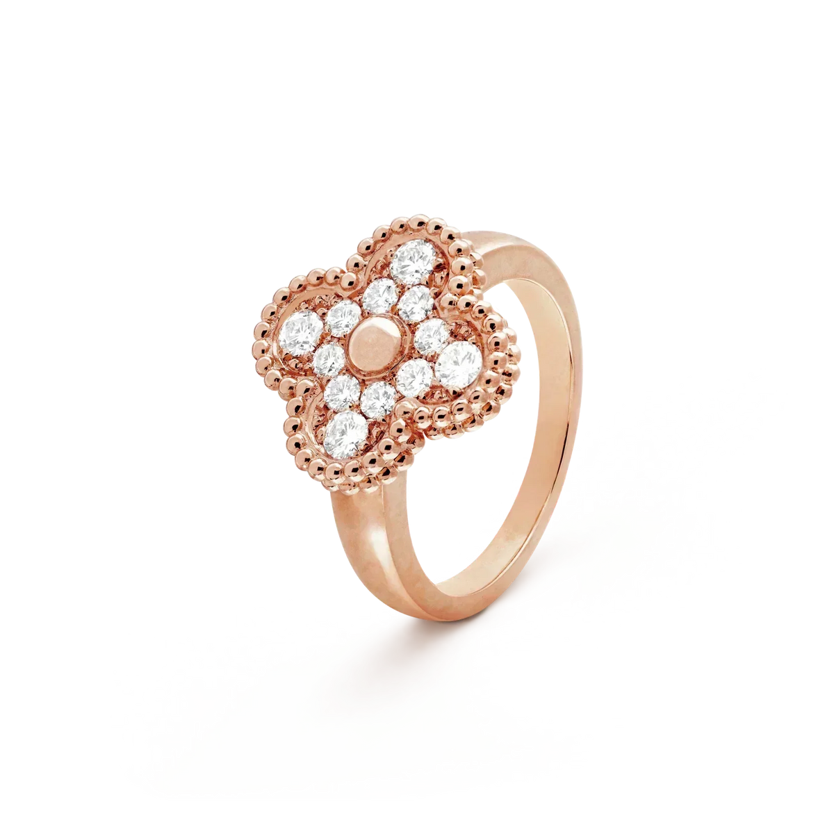 [⭐Seralia]CLOVER DIAMOND RING