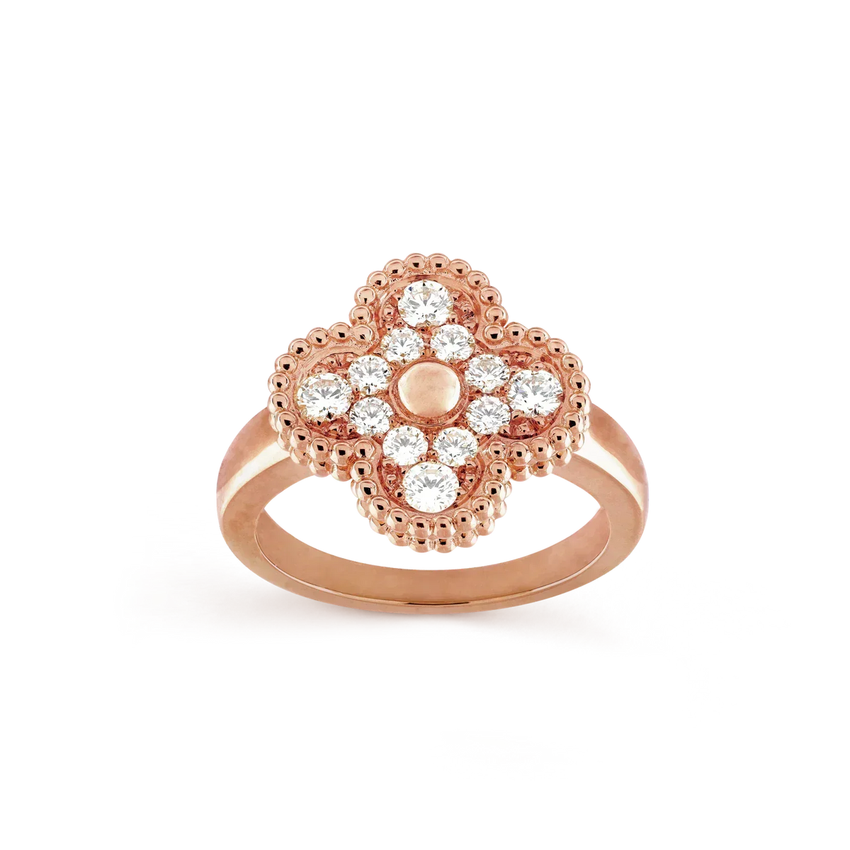[⭐Seralia]CLOVER DIAMOND RING