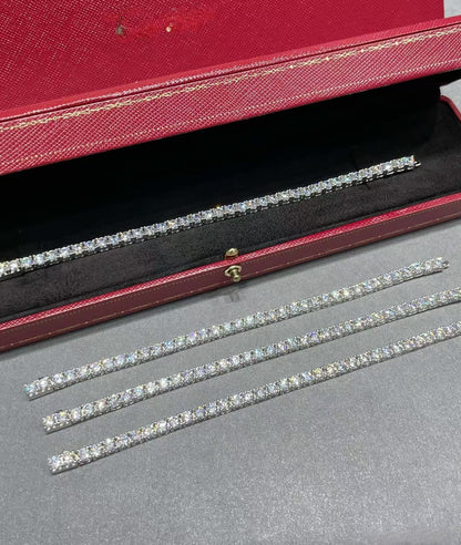 [⭐Seralia jewelrys]TENNIS BRACELET WITH FULL DIAMOND SETTING