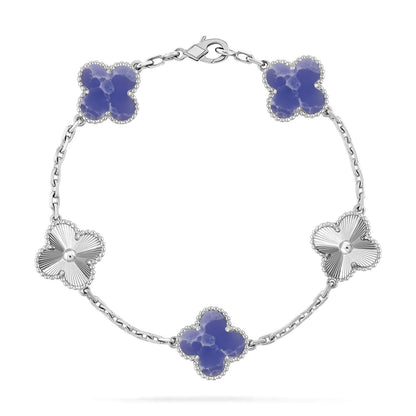 [⭐Seralia]CLOVER 5 MOTIF BLUE VEINS BRACELET COLLECTION