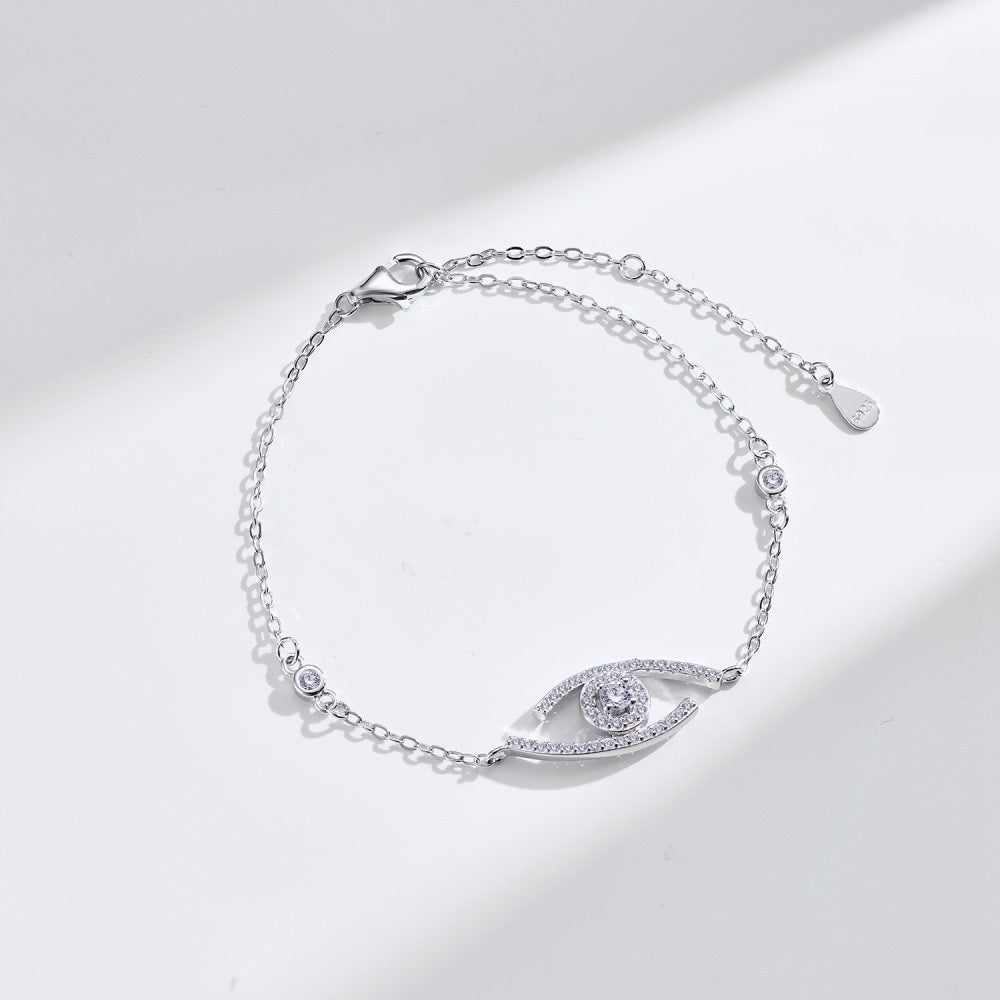[⭐Seralia]Demo Eye Pave-Set Diamond Bracelet