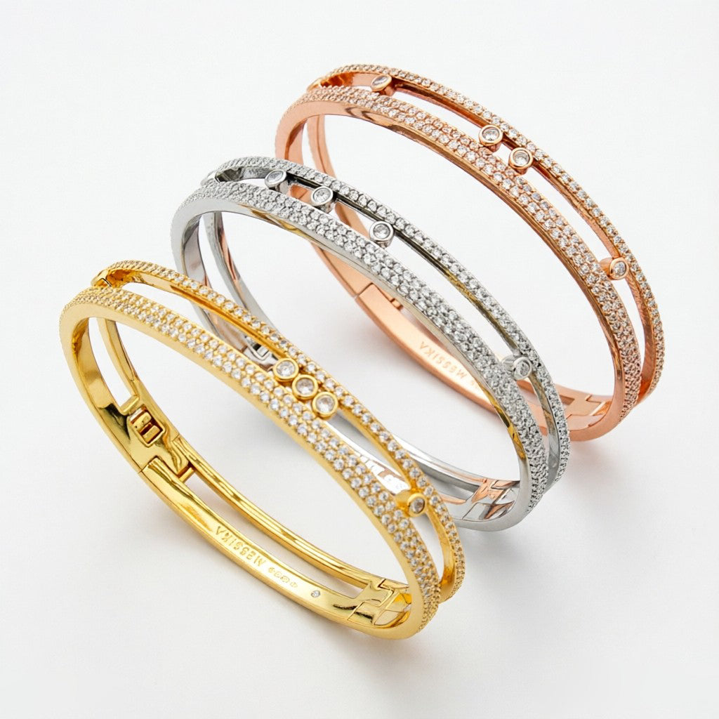 [⭐Seralia]Move Romane pavé bangle