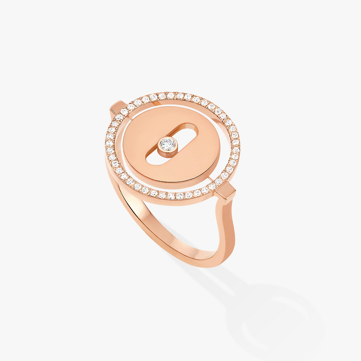 [⭐Seralia]Demo MOVE PINK GOLD DIAMOND RING