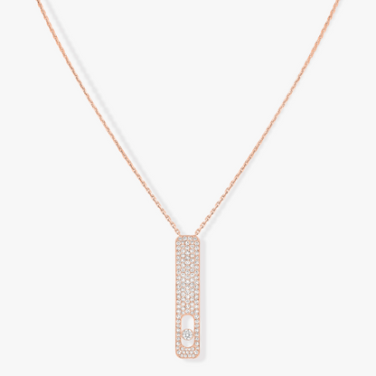 [⭐Seralia]MY FIRST DIAMOND PAVED NECKLACE