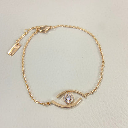 [⭐Seralia]Demo Eye Pave-Set Diamond Bracelet