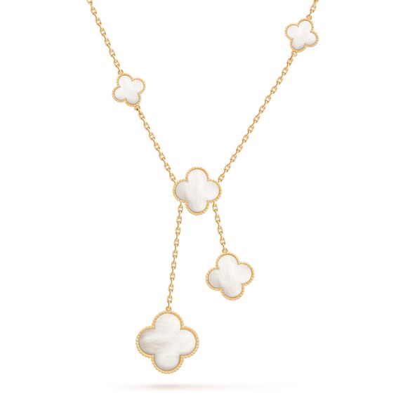 [⭐Seralia]CLOVER MOTHER OF PEARL NECKLACE 6 MOTIF