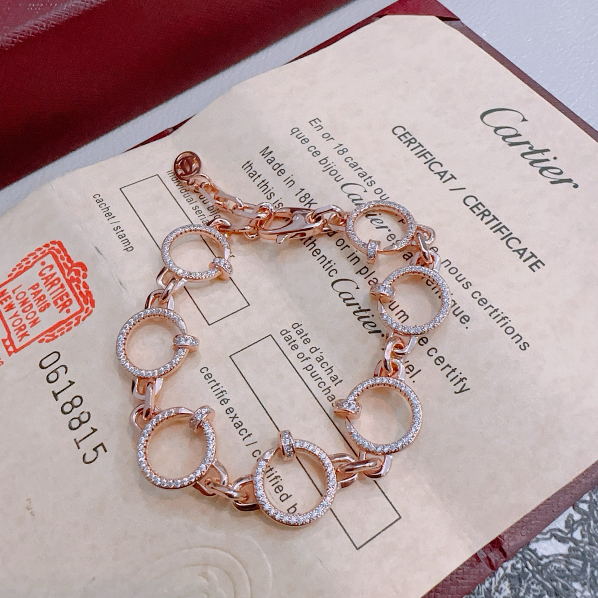 [⭐Seralia Jewelry] LOVE&JUSTE BRACELET DIAMONDS