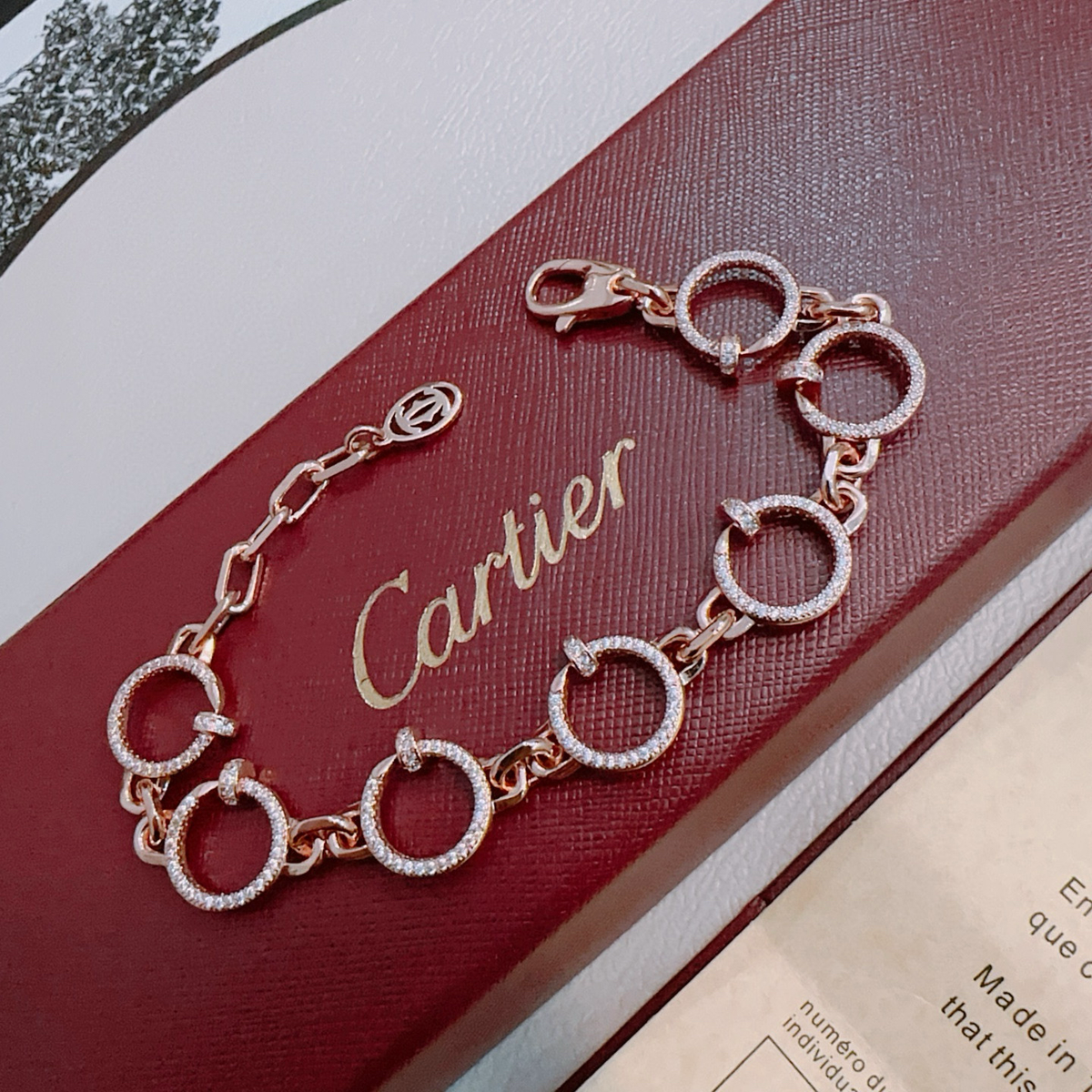[⭐Seralia Jewelry] LOVE&JUSTE BRACELET DIAMONDS