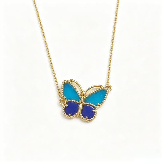 [⭐Seralia]  2026 NEW LUCKY BUTTERFLY 1 MOTIFS NECKLACE
