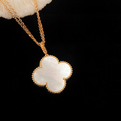 [⭐Seralia]CLOVER 25MM MOP LARGE PENDANT NECKLACE